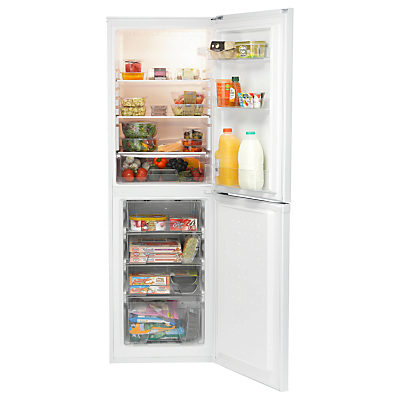 Indesit DAA55NF1 Freestading Fridge Freezer, A+ Energy Rating, 55cm Wide, White Indesit DAA55NF1 Freestading Fridge Freezer, A+ Energy Rating, 55cm Wide, White